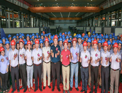 熱烈祝賀大族超能母公司大族激光智能裝備集團第二工廠新車間投入運營